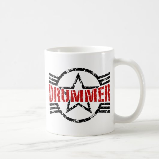 Drummer Kaffeetasse (Rechts)