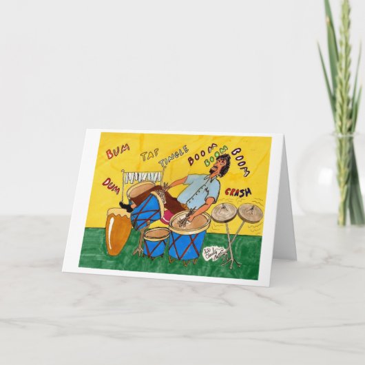 Drummer Karte (Vorderseite)