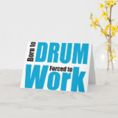 drummer karte (Gelbe Blume)