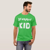 Drummer Kid Drums T-Shirt (Vorne ganz)