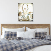 Drummer Leinwand 3, Copyright Karen J Williams (Insitu (Schlafzimmer))