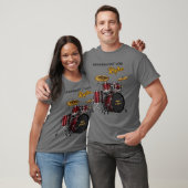 Drummer machen es mit Rhythm (anpassbar) T-Shirt (Unisex)