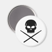 Drummer Magnet (Vorderseite/Rückseite)
