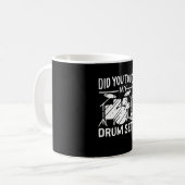 Drummer - Mein trockenes Set Kaffeetasse (Vorderseite Links)