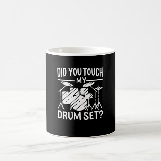 Drummer - Mein trockenes Set Kaffeetasse (Mittel)