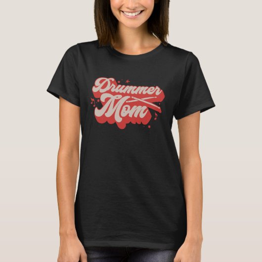Drummer Mom T-Shirt (Vorderseite)
