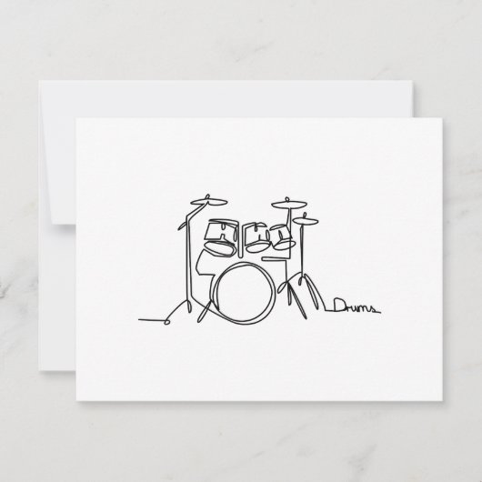 Drummer Music Design One-Line Drums (Vorderseite)