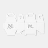 Drummer Music Design One-Line Drums Geschenkschachtel (Ungefaltet)
