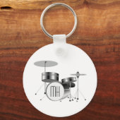 Drummer - Musiker Schlüsselanhänger (Vorderseite)