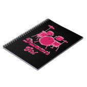 Drummer-Notebook Notizblock (Linke Seite)