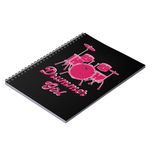 Drummer-Notebook Notizblock (Linke Seite)