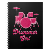 Drummer-Notebook Notizblock (Vorderseite)
