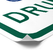 Drummer Parken Poster (Ecke)