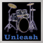 Drummer-Plakate Poster (Vorne)