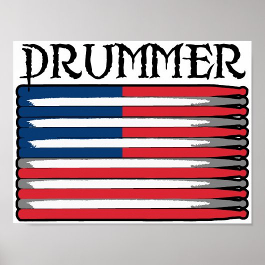 Drummer Poster (Vorne)