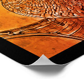 DRUMMER Poster Drum Kit Snack Cymbal (Ecke)