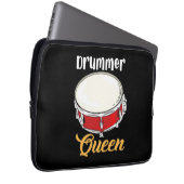 Drummer Queen Laptopschutzhülle (Vorne Rechts)