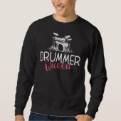 Drummer Queen Sweatshirt (Vorderseite)