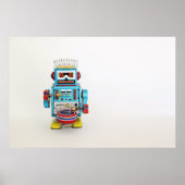 Drummer Robot Poster (Vorne)