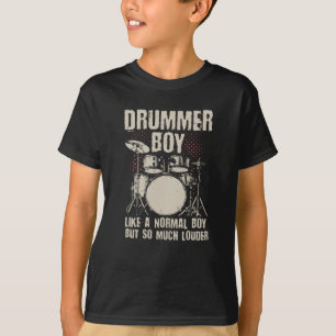 Drummer Schlagzeug T-Shirt