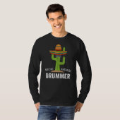 Drummer Spaß Meme Sprichwort Nacho Average Drummer T-Shirt (Vorne ganz)