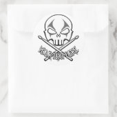 Drummer Stickers Personalisiert Rock & Roll Sticke (Tasche)