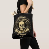Drummer Tote Bag Skull Drums Musician Rocker Bag Tasche (Von Nahem)