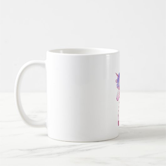 Drummer Unicorn Kaffeetasse (Links)