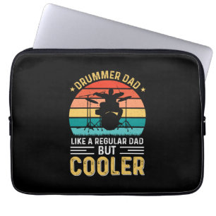Drummer Vater Laptopschutzhülle