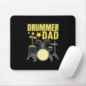 Drummer Vater Mousepad (Mit Mouse)
