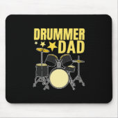 Drummer Vater Mousepad (Vorne)