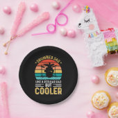 Drummer Vater Pappteller (Party)