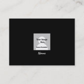 Drummer-Visitenkarte Visitenkarte (Rückseite)