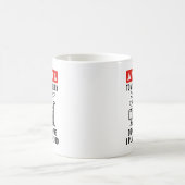 Drummer Warning Kaffeetasse (Mittel)