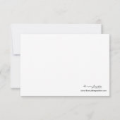 Drummer Wedding RSVP Musician Wedding Drum Kit Karte (Rückseite)