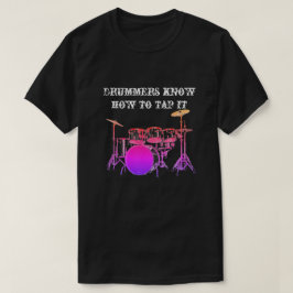 Drummer witzig T-Shirt