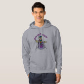 Drummermädchen Hoodie (Vorne ganz)