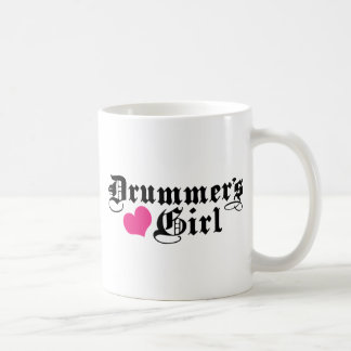 Drummermädchen Kaffeetasse