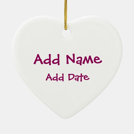 Drummermädchen Keramik Ornament (Hinten)