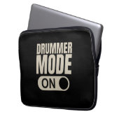 Drummermodus eingeschaltet laptopschutzhülle (Vorderseite Links)