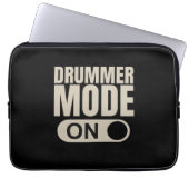 Drummermodus eingeschaltet laptopschutzhülle (Vorderseite)
