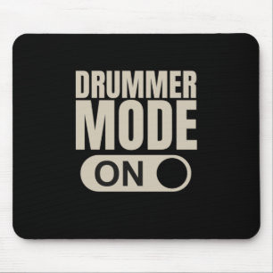 Drummermodus eingeschaltet mousepad