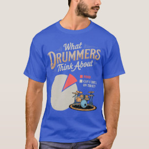 Drummershink über Drum Drumming Musik Instrument T-Shirt