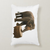 Drumming Elephant Pil Dekokissen (Vorderseite(Vertikal))