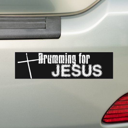 Drumming.for.JESUS Autoaufkleber (Auf Auto)