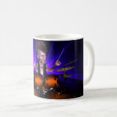 Drumming mit der Lasers-Tasse Kaffeetasse (VorderseiteRechts)