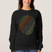 Drumming Music  Drummer Paradiddle Drum Sweatshirt (Vorderseite)