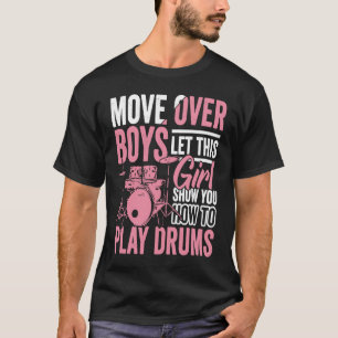 Drumming Player Apparel Drummer Quote Drumset für T-Shirt