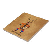 Drumming Shaman Fliese (Seite)