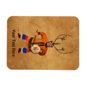 Drumming Shaman Magnet (Horizontal)